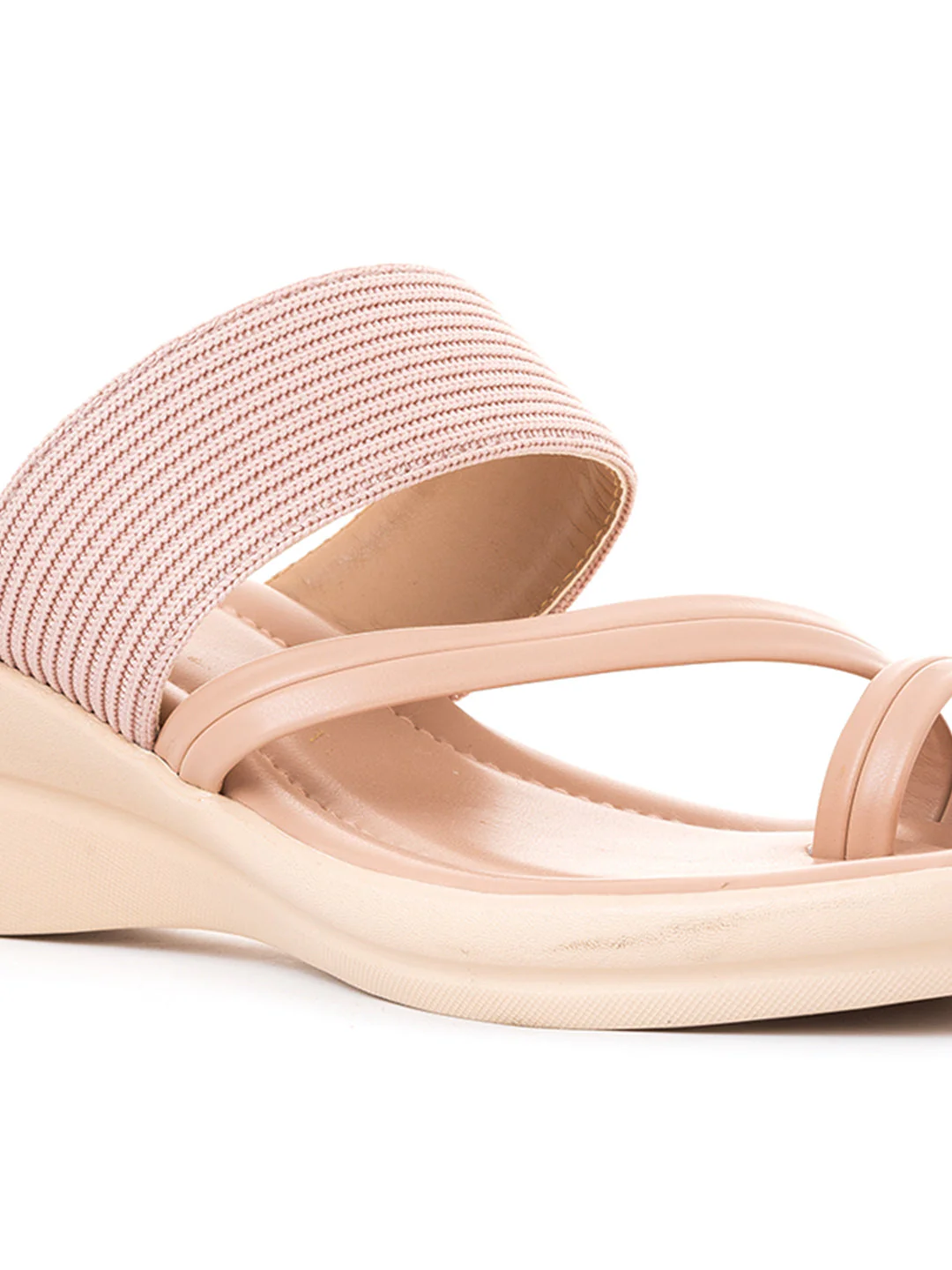 Khadim Wedge Heel Slip On Sandal for Women - Image 5