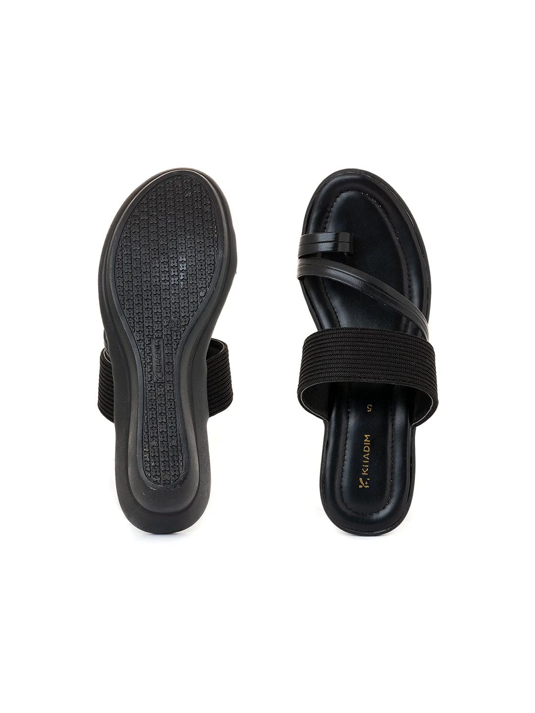 Khadim Wedge Heel Slip On Sandal for Women - Image 9