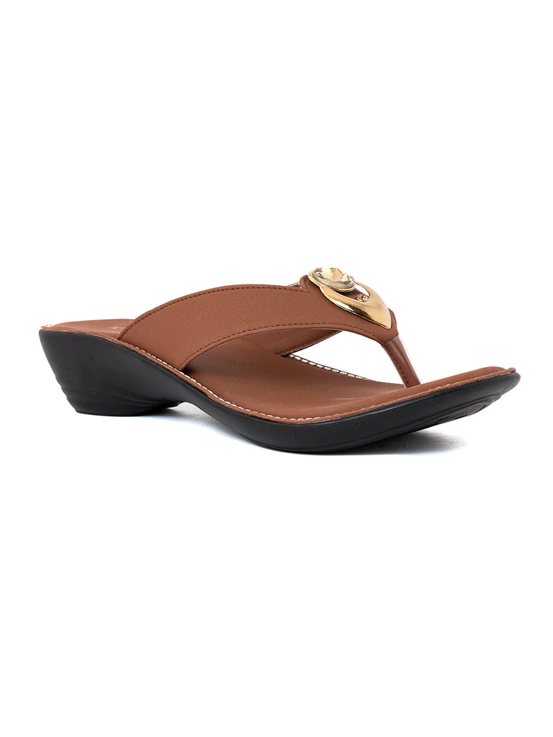 Khadim Wedge Heel Slip On Sandal for Women