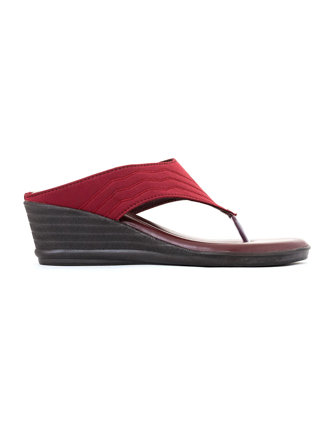 Khadim Wedge Heel Slip On Sandal for Women - Image 3