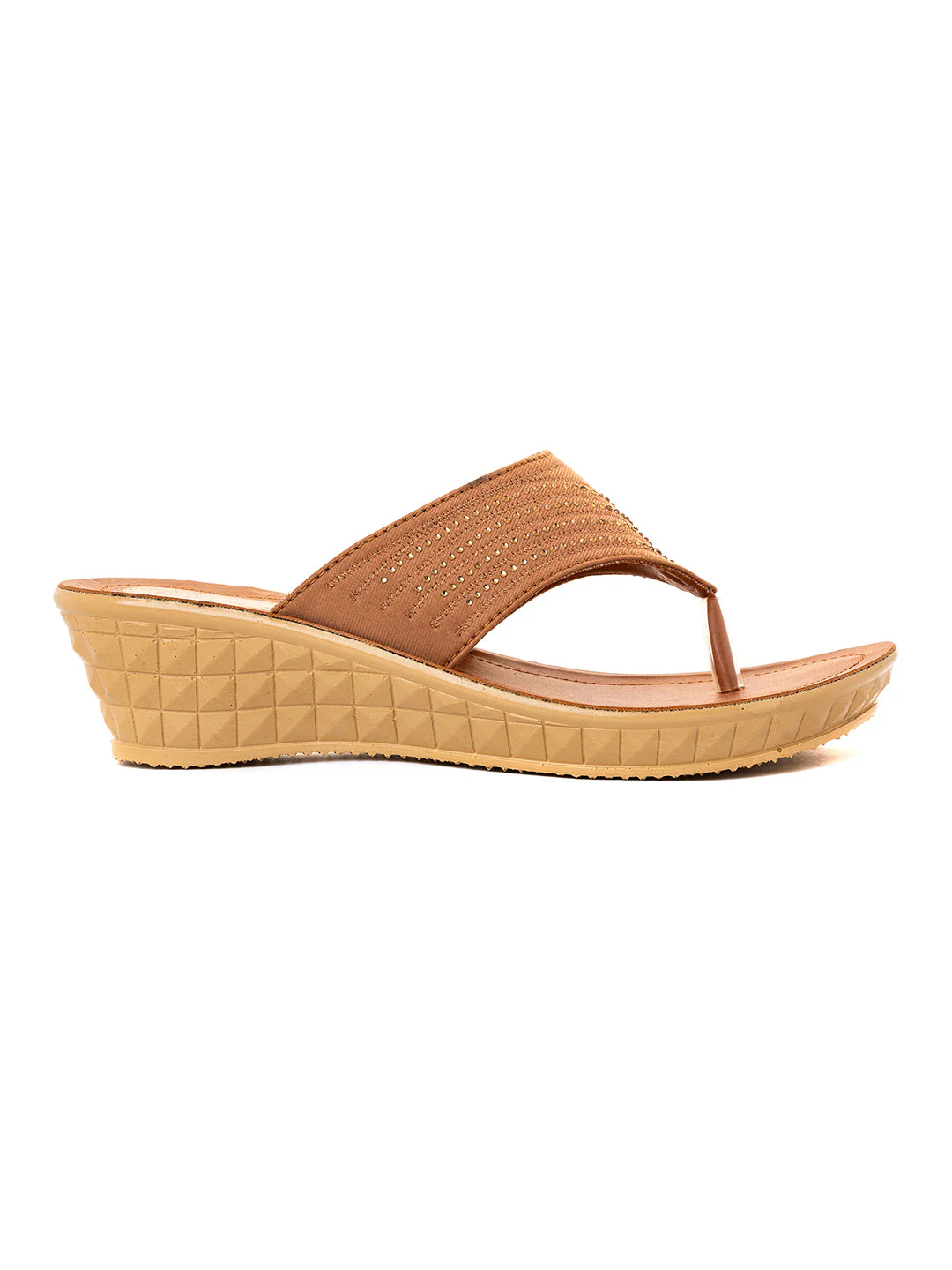 Khadim Wedge Heel Slip On Sandal for Women - Image 8