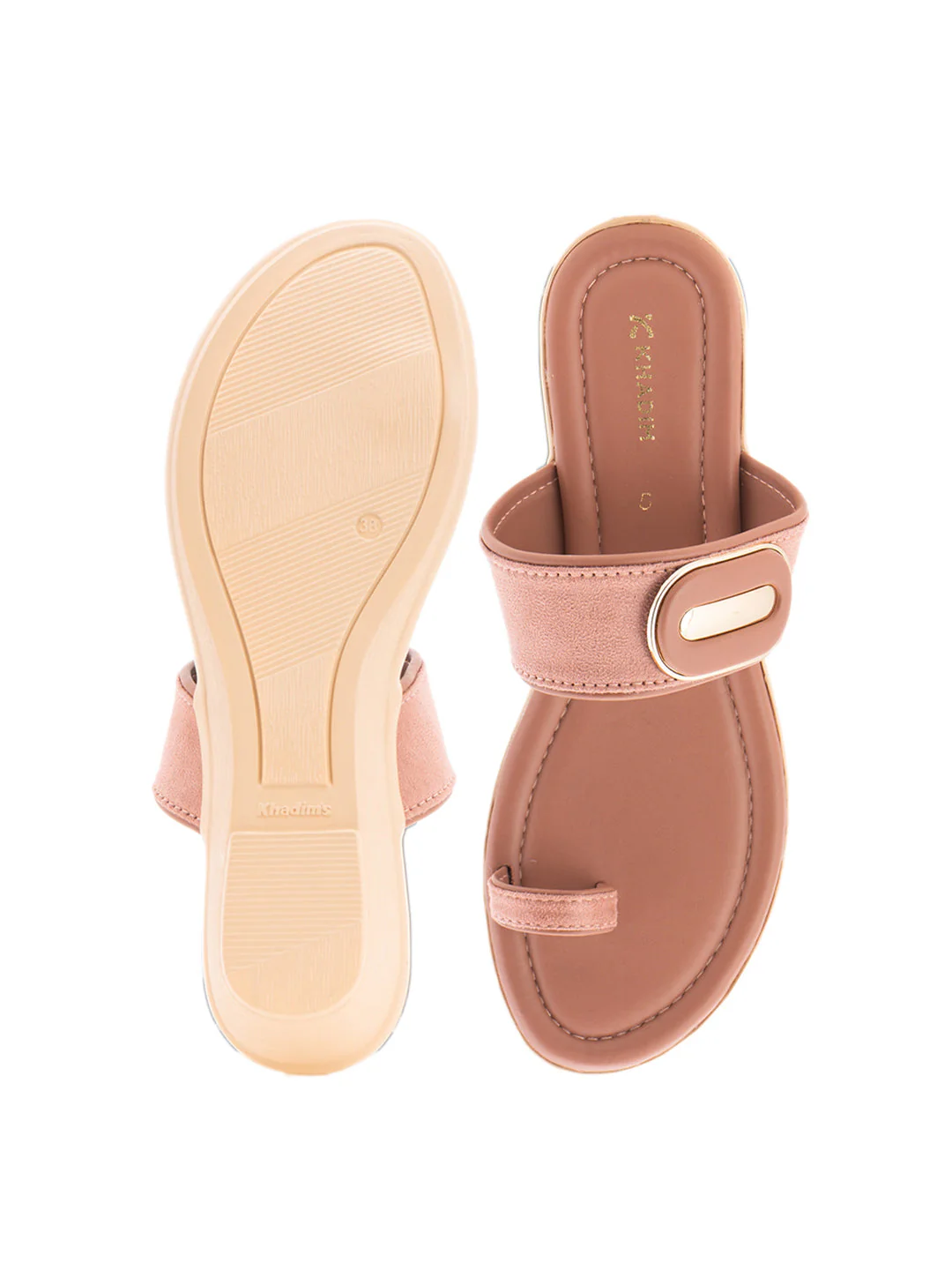 Khadim Wedge Heel Slip On Sandal for Women - Image 5