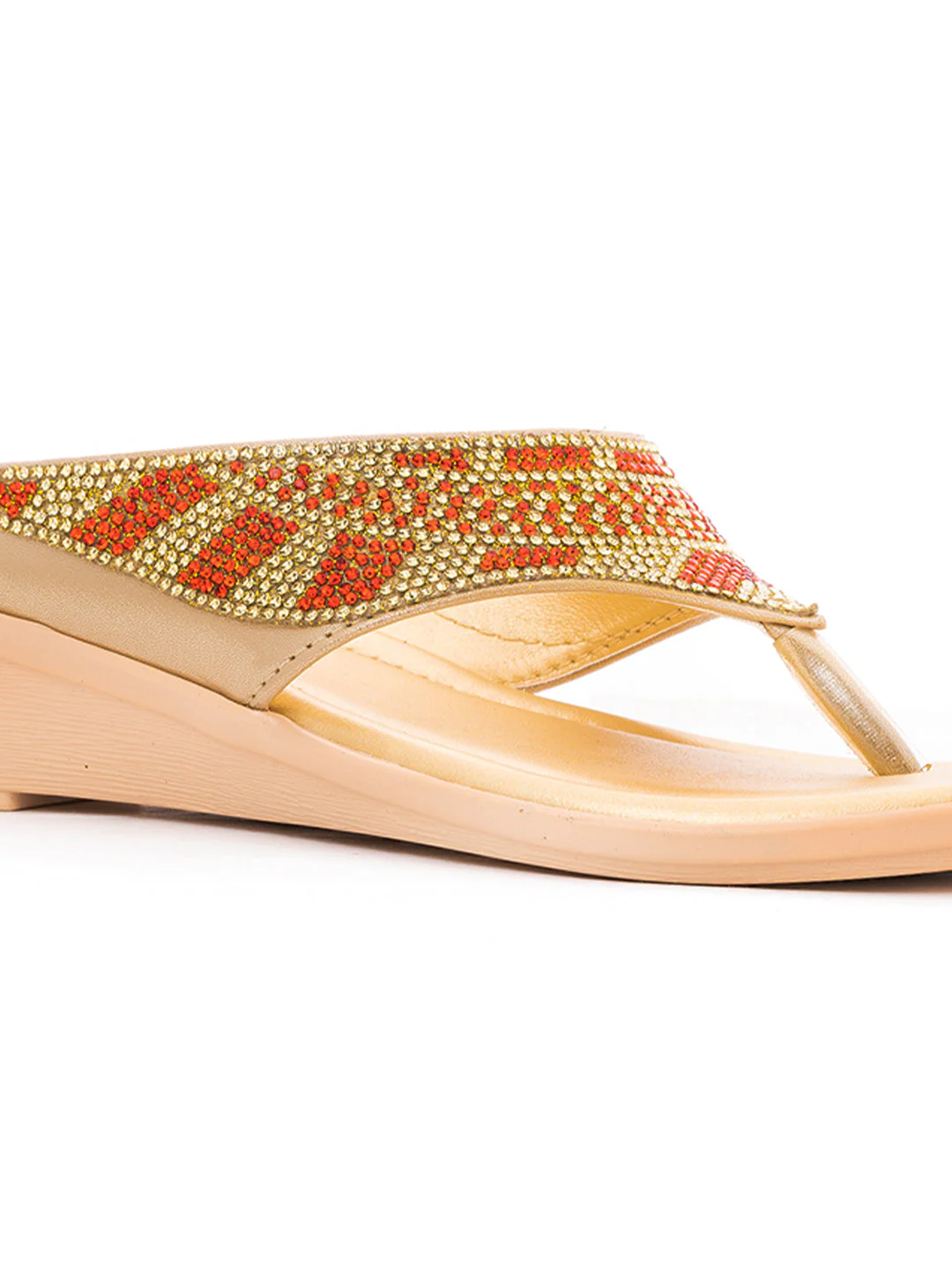 Khadim Wedge Heel Slip On Sandal for Women - Image 6