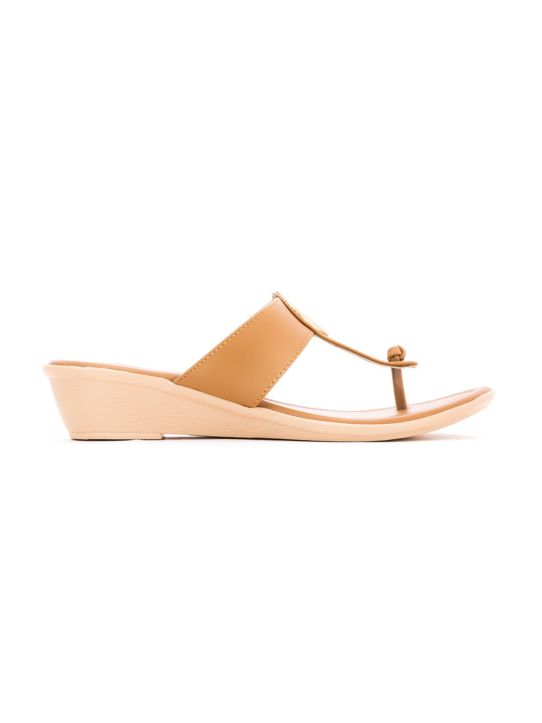 Khadim Wedge Heel Slip On Sandal for Women - Image 4