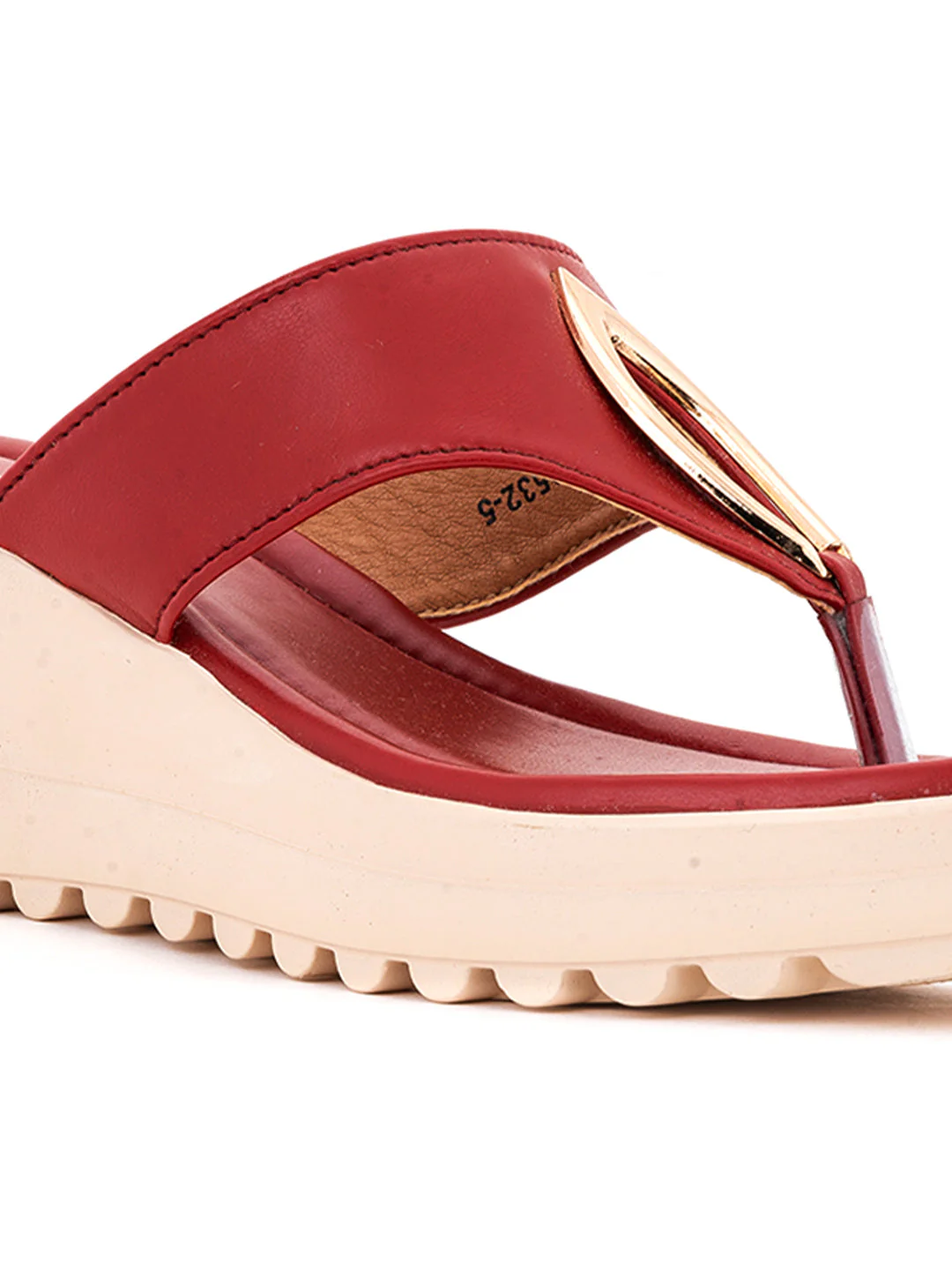 Khadim Wedge Heel Slip On Sandal for Women - Image 12