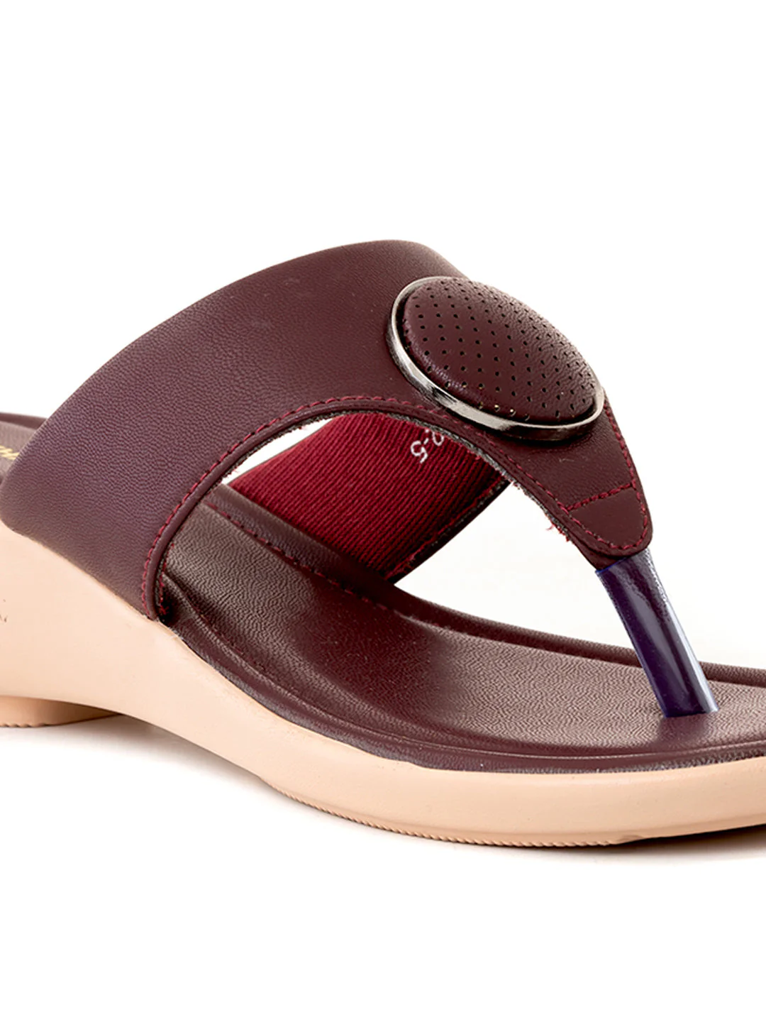 Khadim Wedge Heel Slip On Sandal for Women - Image 12