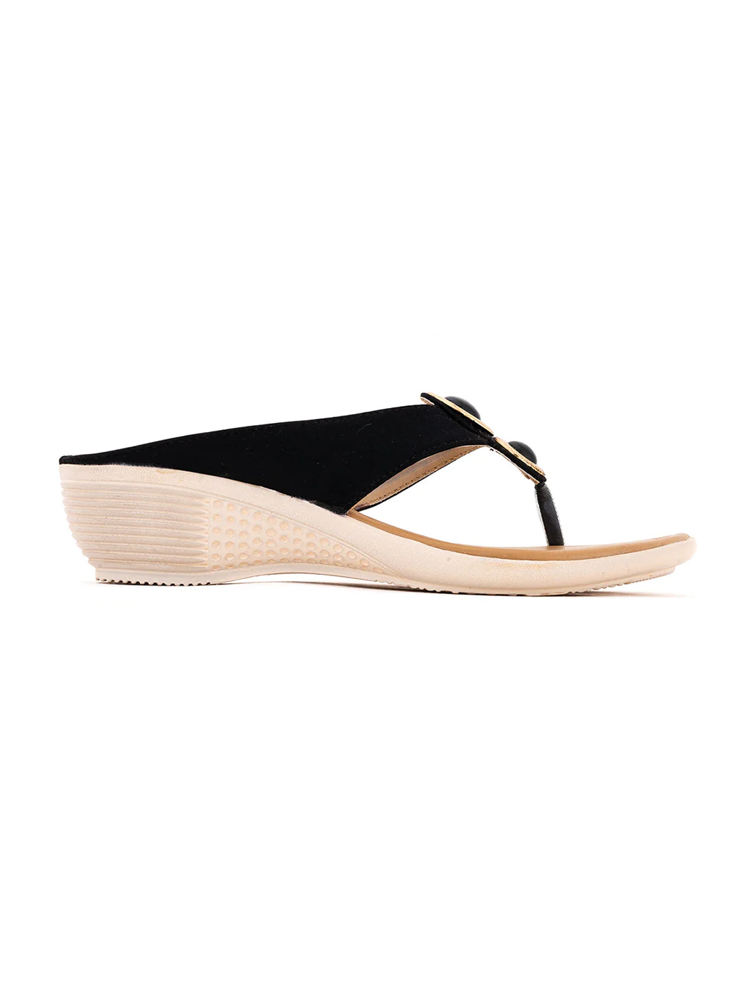 Khadim Wedge Heel Slip On Sandal for Women - Image 9