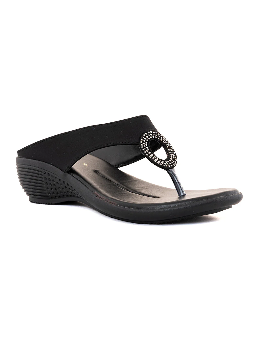 Khadim Wedge Heel Slip On Sandal for Women - Image 7