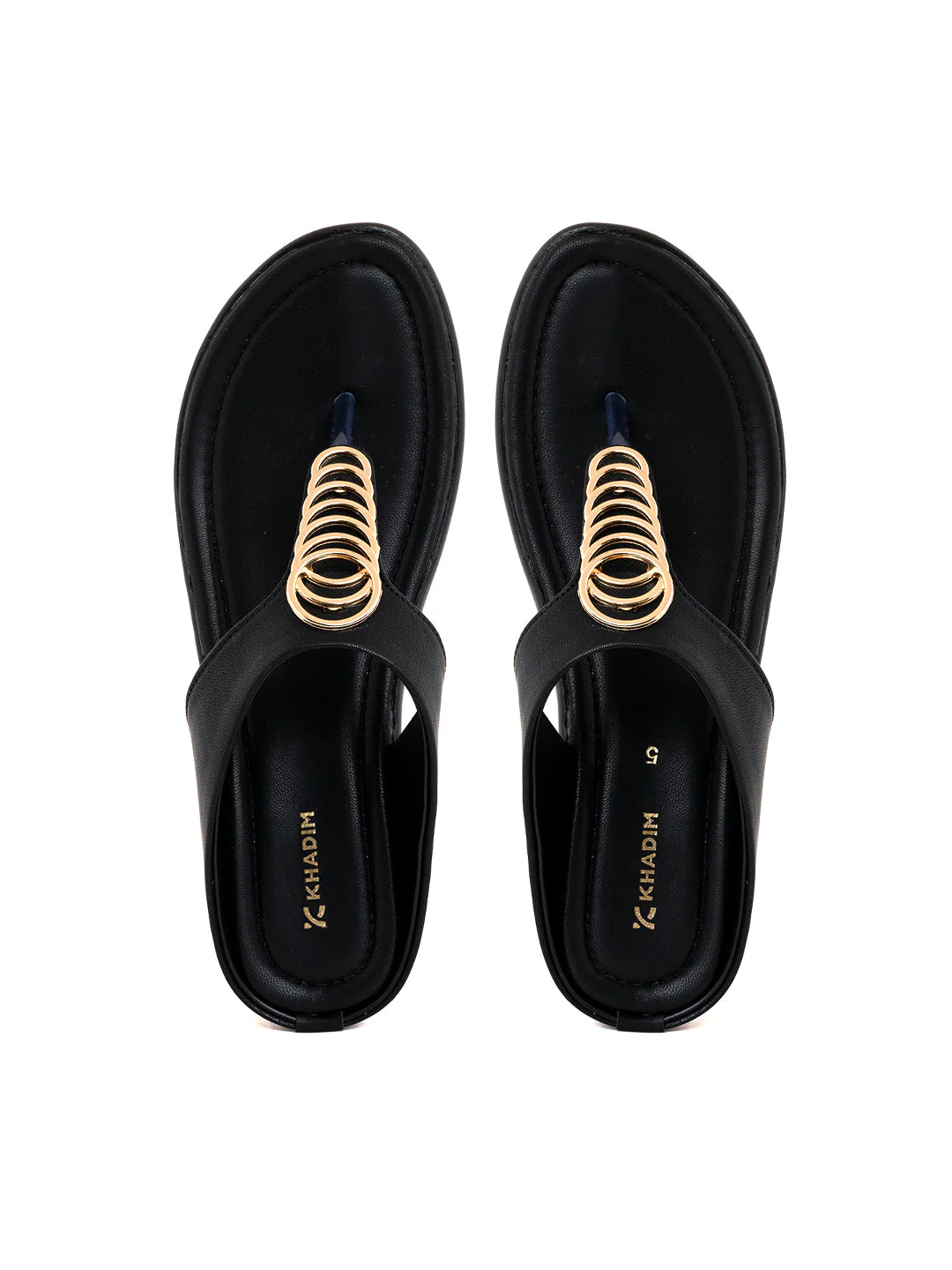Khadim Wedge Heel Slip On Sandal for Women - Image 2