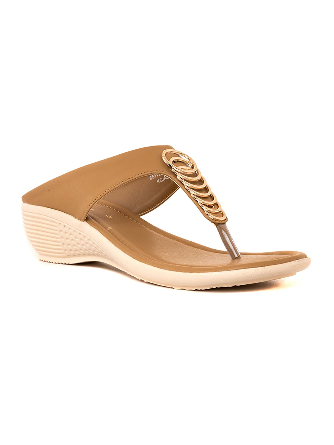 Khadim Wedge Heel Slip On Sandal for Women - Image 7