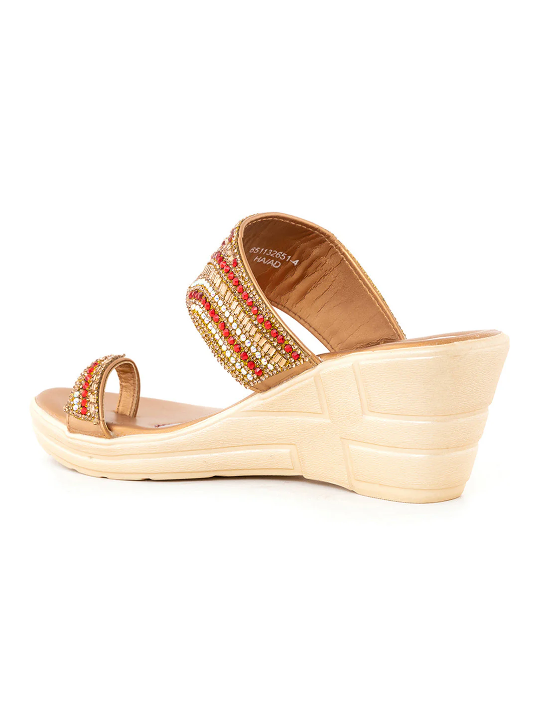Khadim Wedge Heel Slip On Sandal for Women - Image 2
