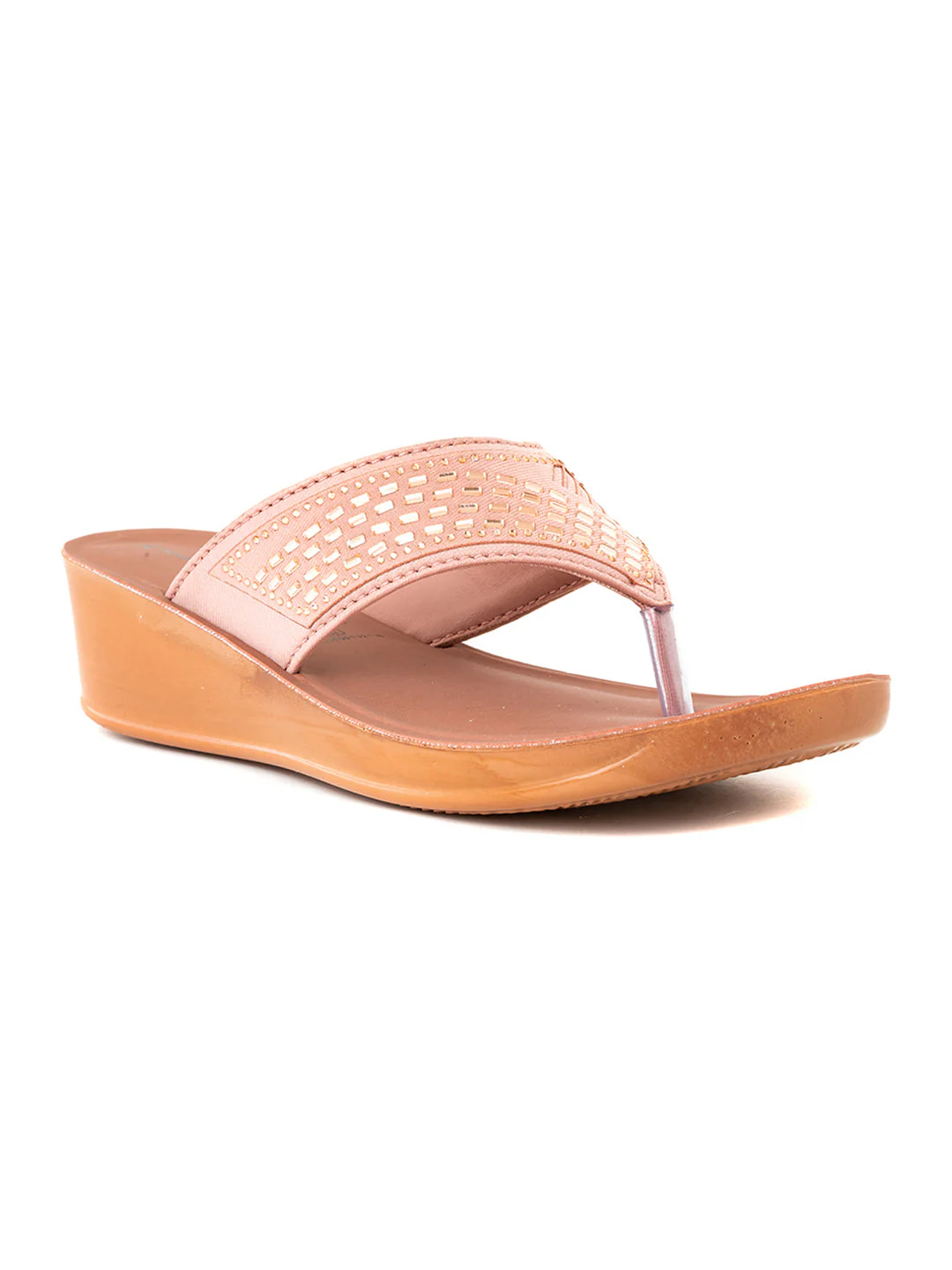 Khadim Wedge Heel Slip On Sandal for Women