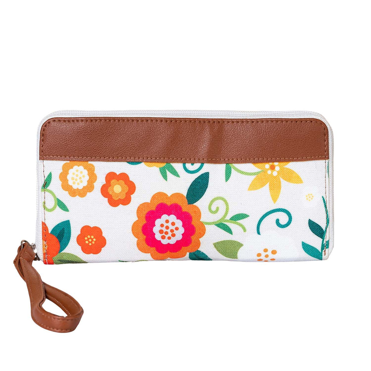 KHADIM Zip-Around Wallet Wristlet for Women - Image 2